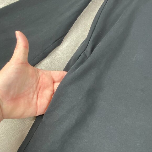 Brunello Cucinelli Pockets Hoodie Dress Womens Large Black Long Sleeve Italian - Picture 9 of 16